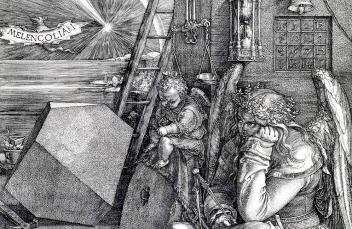 Grabado del artista renacentista  Albrecht Dürer (Durero)